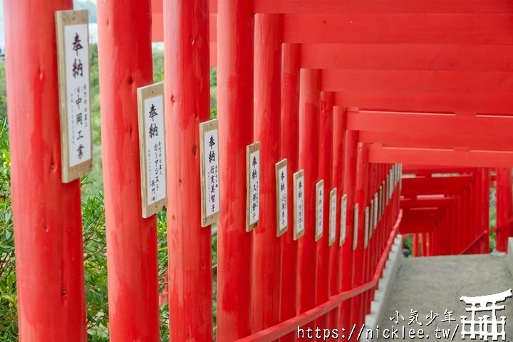 【山口縣】元乃隅神社-CNN評選日本31個最美麗的地方之一,神社前有123座鳥居與日本最難投的奉獻箱