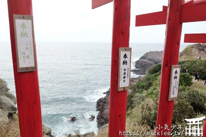 【山口縣】元乃隅神社-CNN評選日本31個最美麗的地方之一,神社前有123座鳥居與日本最難投的奉獻箱