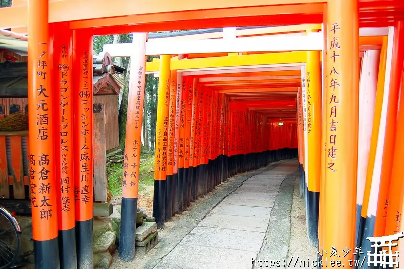 京都伏見稻荷大社-超壯觀千本鳥居、神社的吉祥物是狐狸