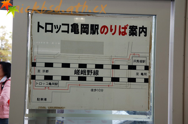 嵐山小火車-嵯峨野觀光鐵道-嵐山推薦景點