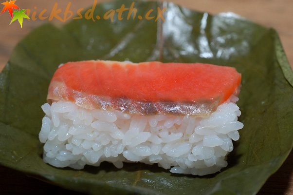 奈良美食-奈良有名的柿葉壽司-平宗