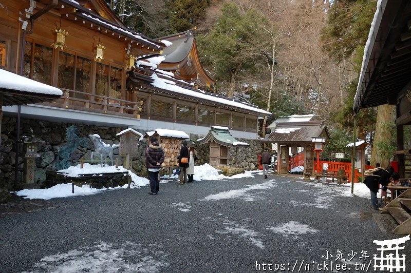 京都景點|冬天的貴船神社,日本繪馬發源地,水占卜有名,逛完神社可以去吃流水麵