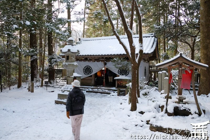 冬天的鞍馬寺(鞍馬山)-尋找大天狗與源義經的傳說