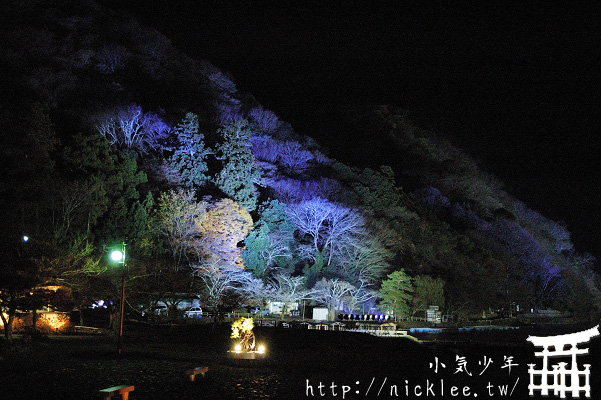 京都嵐山點燈-嵐山花燈路