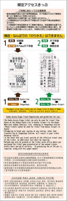 京都．關空交通套票