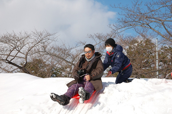 【青森縣】地吹雪體驗