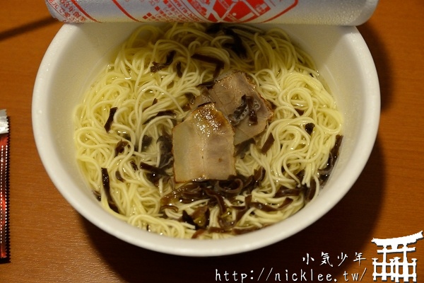 日本泡麵-日本7-11發行的博多達摩泡麵-豚骨拉麵