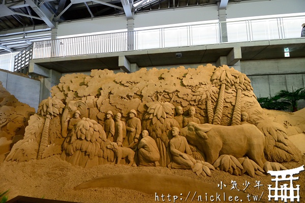 【鳥取縣】砂雕藝術的世界旅行-砂的美術館