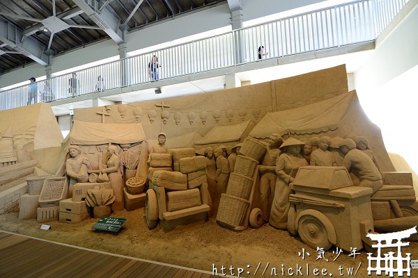 【鳥取縣】砂雕藝術的世界旅行-砂的美術館