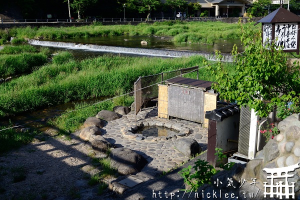 鳥取景點-三朝溫泉街-有露天混浴溫泉-也是日本少見的放射能泉