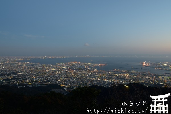 日本三大夜景-摩耶山夜景