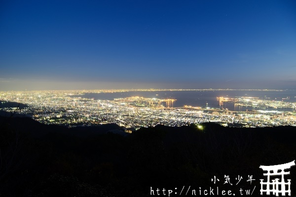 日本三大夜景-摩耶山夜景