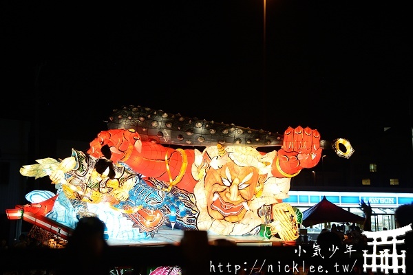 【青森縣】超高的巨型燈籠-五所川原睡魔祭