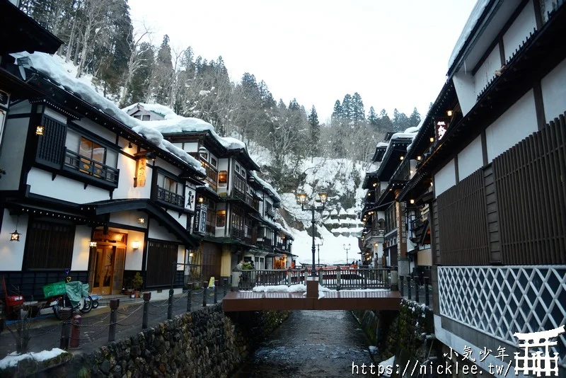 山形景點-冬天的銀山溫泉-動畫電影「神隱少女」的傳說景點