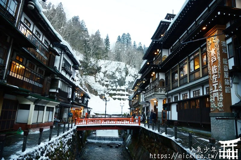 山形景點-冬天的銀山溫泉-動畫電影「神隱少女」的傳說景點