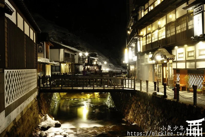 山形景點-冬天的銀山溫泉-動畫電影「神隱少女」的傳說景點