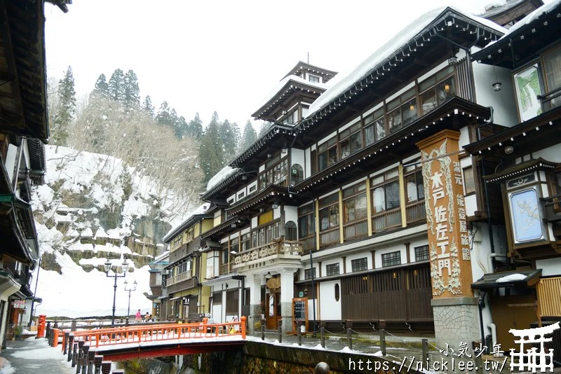 山形景點-冬天的銀山溫泉-動畫電影「神隱少女」的傳說景點