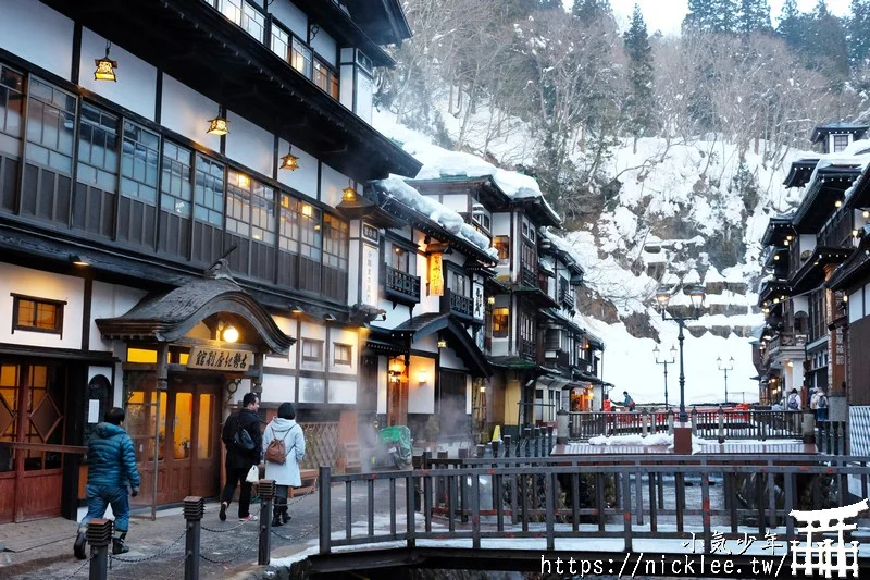 山形景點-冬天的銀山溫泉-動畫電影「神隱少女」的傳說景點