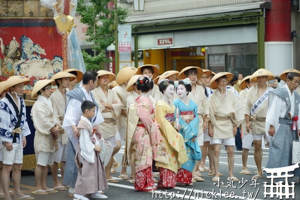 京都祇園祭之山鉾巡行-日本三大祭典之一