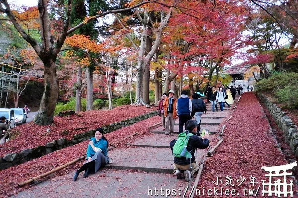 【京都山科景點】毘沙門堂門跡賞楓-6個參觀重點,勅使坂是紅葉招牌景點