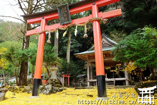 旅遊雜誌封面常客-岩戶落葉神社-遠離京都市區的金黃銀杏祕境