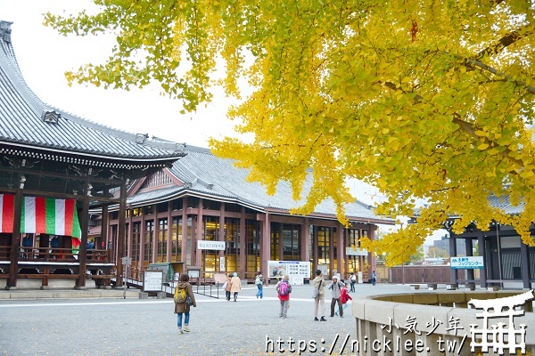 西本願寺的銀杏