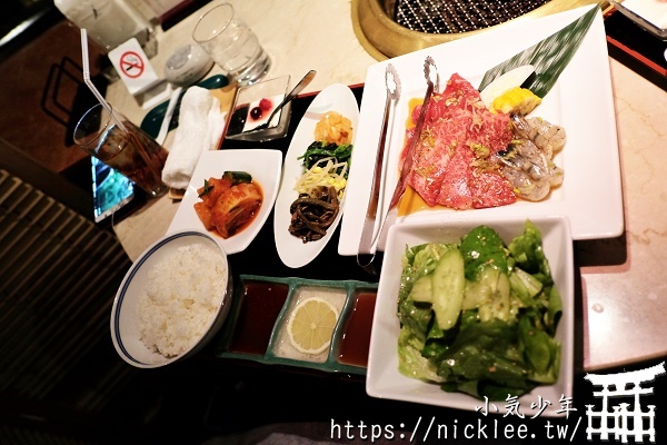 【東京】敘敘苑燒肉的商業午餐