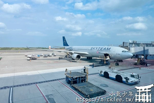 華航梅苑貴賓室及華航CI110-台北飛福岡-A330-300商務艙