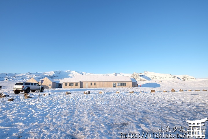冰島-冬天的大冰河湖左岸與小冰河湖