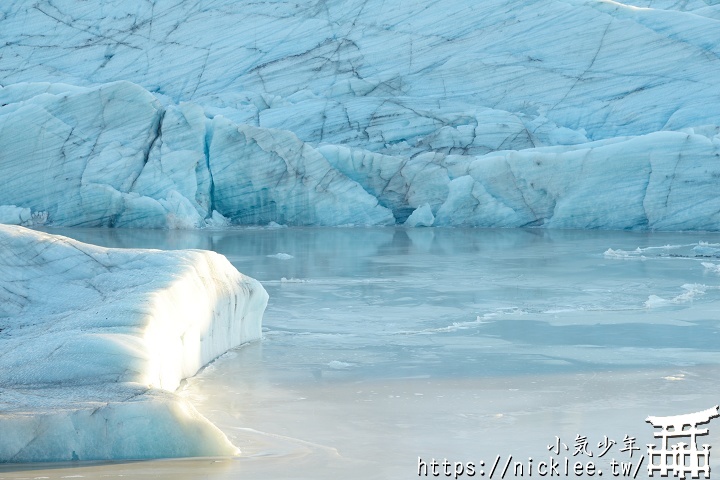 冰島-到斯維納山冰川(Svinafellsjokull)看冰舌