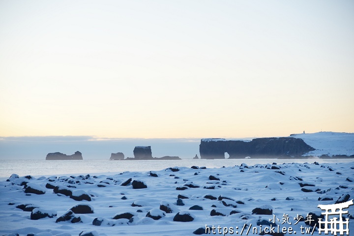 冰島-VIK黑沙灘與柱狀玄武岩