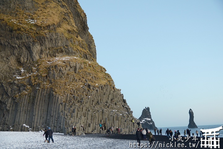 冰島-VIK黑沙灘與柱狀玄武岩