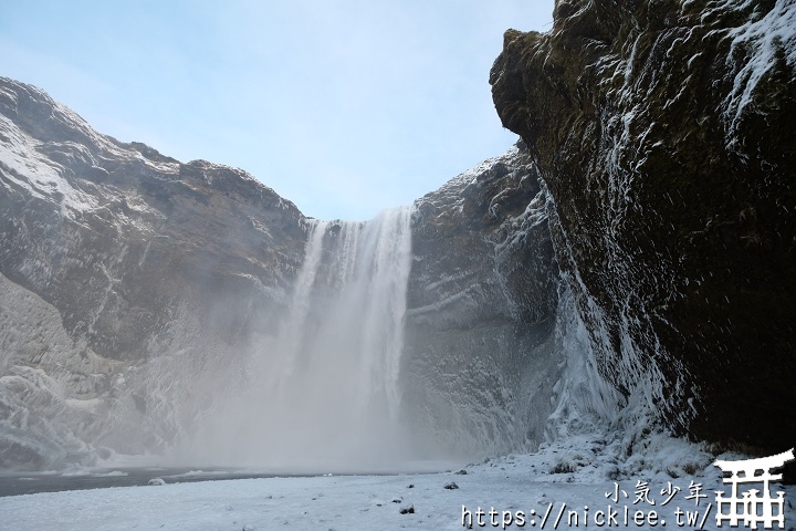冰島-白日夢冒險王場景-彩虹瀑布Skogafoss
