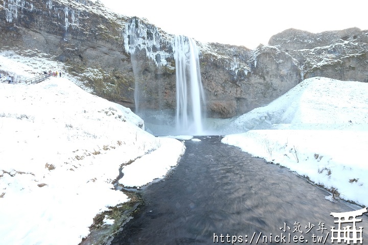 冰島-水濂洞瀑布Seljalandsfoss