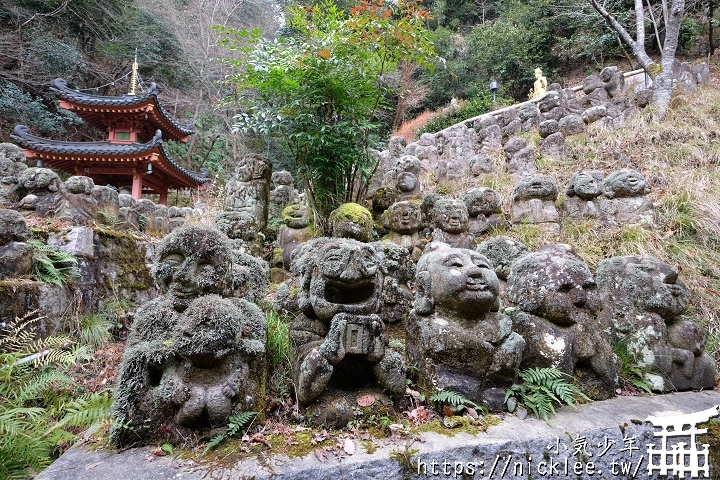 京都景點-愛宕念佛寺的一千兩百尊羅漢