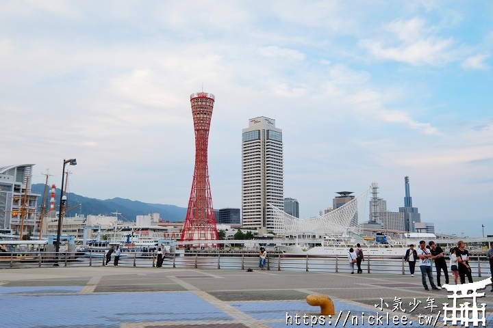 神戶景點-馬賽克廣場與神戶港夜景
