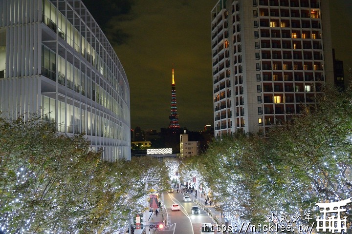 【東京】東京點燈夜景-汐留點燈Caretta、六本木點燈