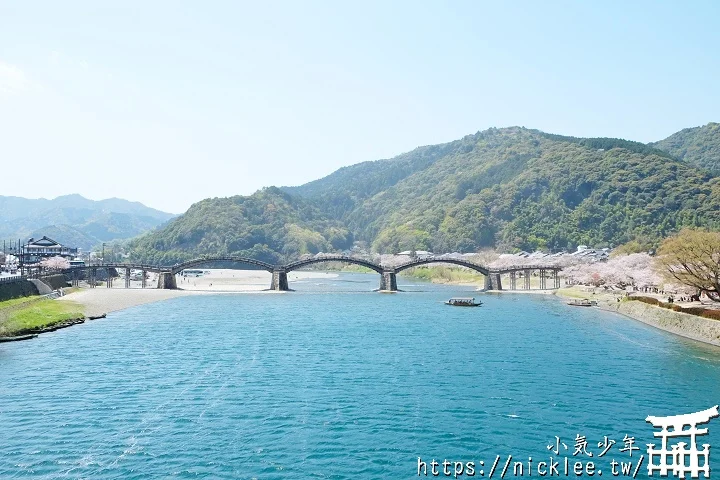 【山口景點】岩國錦帶橋櫻花-日本三大名橋與三大奇橋