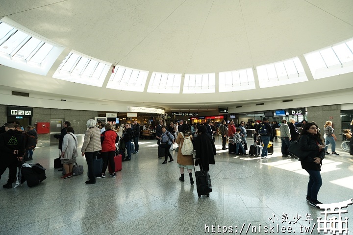 維也納機場交通介紹-維也納機場入境、購票與搭車過程