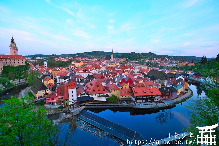 捷克-CK小鎮(Český Krumlov)-庫倫洛夫-是童話小鎮也是歐洲最美小鎮