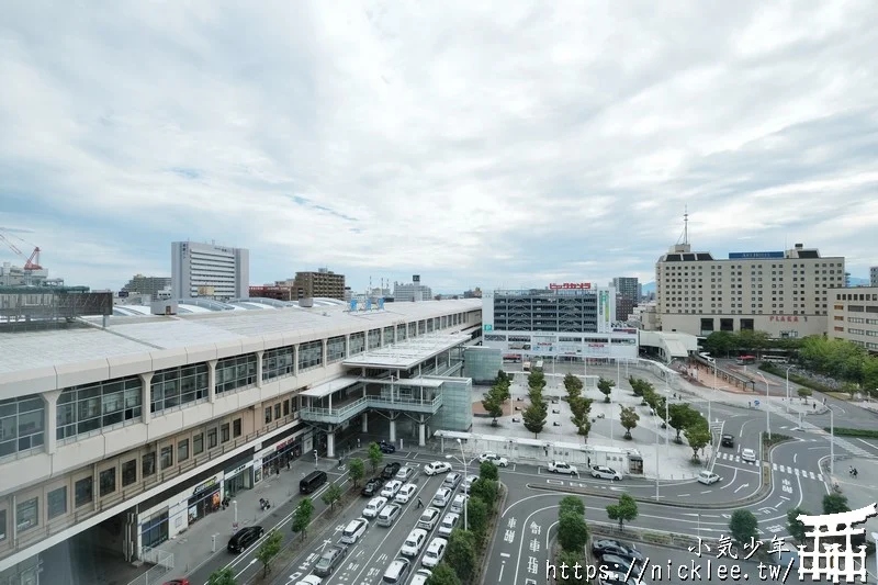 新潟住宿-新潟JR東日本Mets飯店(Hotel Mets Niigata)-新潟車站直結,樓下就是車站,超市還有大賣場