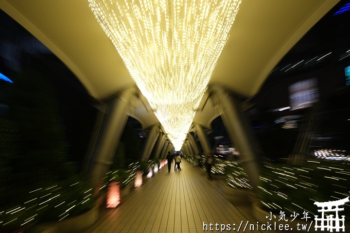 東京夜景-東京巨蛋城點燈