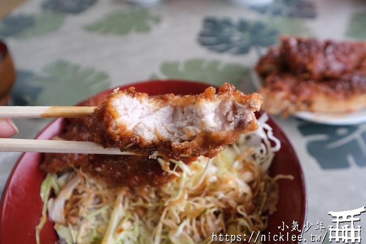 福島美食-十文字屋的醬豬排丼