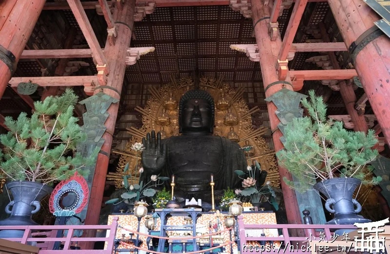 【奈良景點】東大寺大佛殿-有世界最大木造建築與最大銅製佛像(15m)