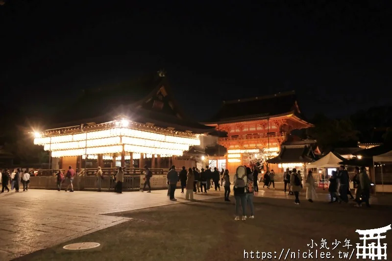 京都夜櫻-圓山公園夜櫻-感受日本賞櫻文化-賞櫻就是一邊吃屋台美食，一邊看櫻花