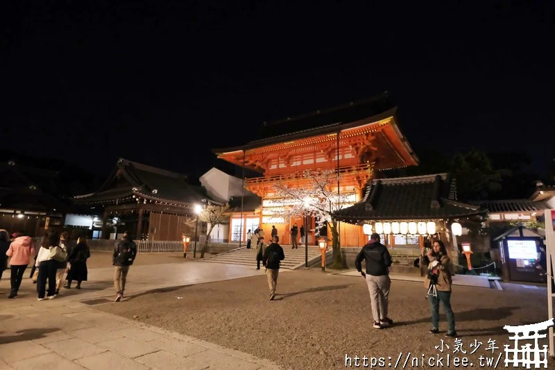 京都夜櫻-圓山公園夜櫻-感受日本賞櫻文化-賞櫻就是一邊吃屋台美食，一邊看櫻花