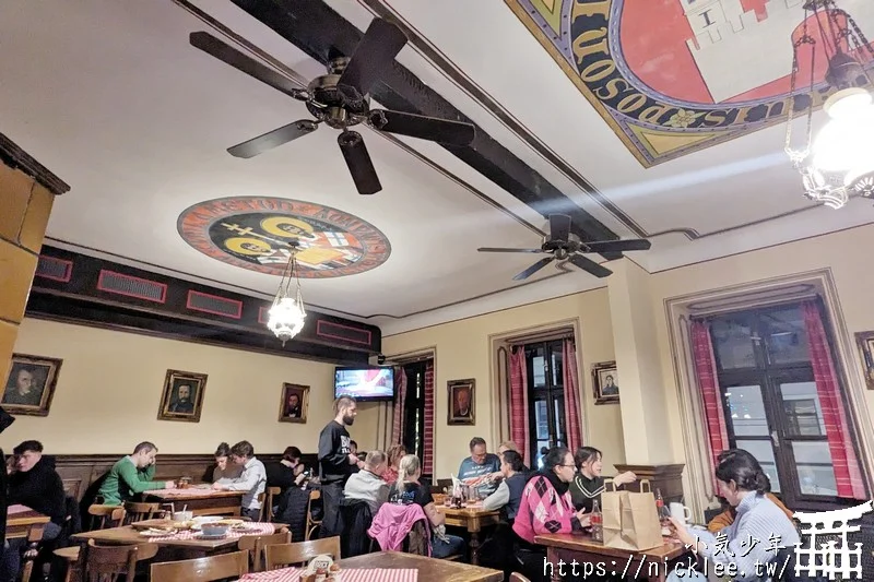 斯洛伐克-布拉提斯拉瓦美食-Slovak Pub-便宜又好吃,推薦肋排,藍帶雞排和濃湯