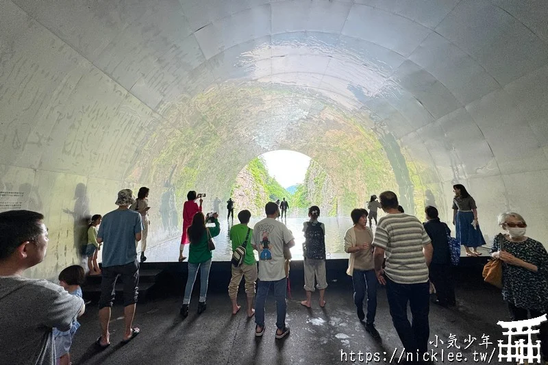 新潟景點|清津峽溪谷-日本3大峽谷之1,大地藝術祭的光之隧道成為熱門網紅景點