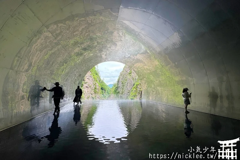 新潟景點|清津峽溪谷-日本3大峽谷之1,大地藝術祭的光之隧道成為熱門網紅景點