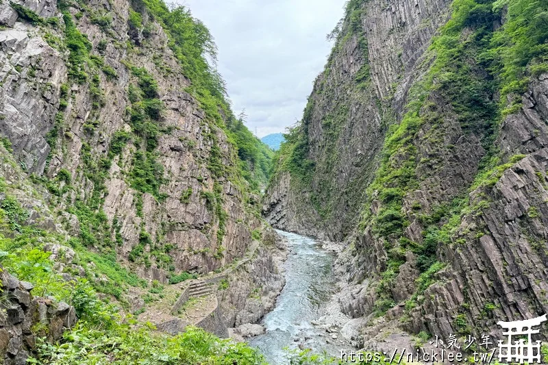 新潟景點|清津峽溪谷-日本3大峽谷之1,大地藝術祭的光之隧道成為熱門網紅景點